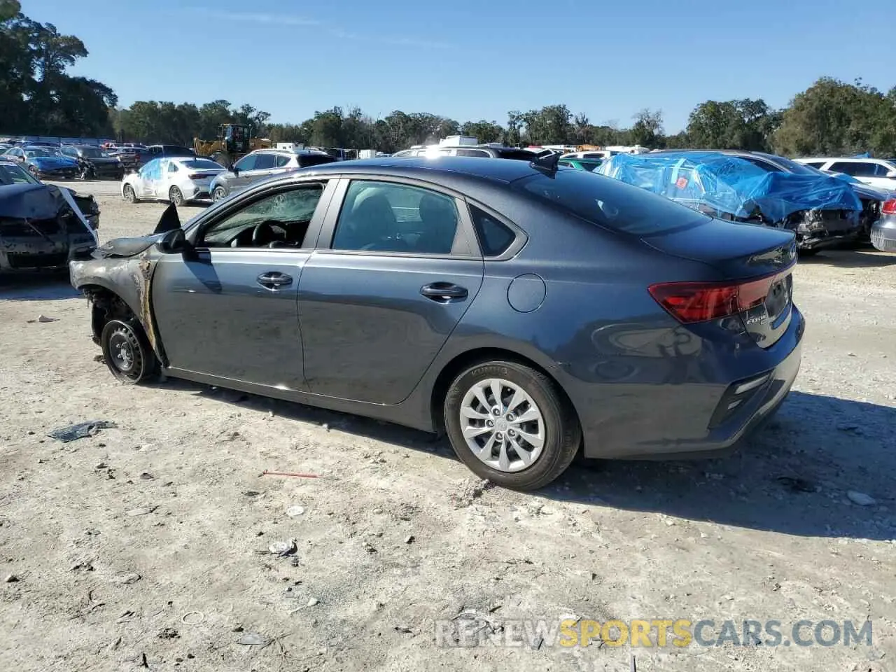 2 Photograph of a damaged car 3KPF24AD3ME312405 KIA FORTE 2021