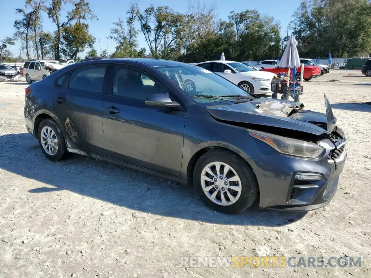 4 Photograph of a damaged car 3KPF24AD3ME312405 KIA FORTE 2021