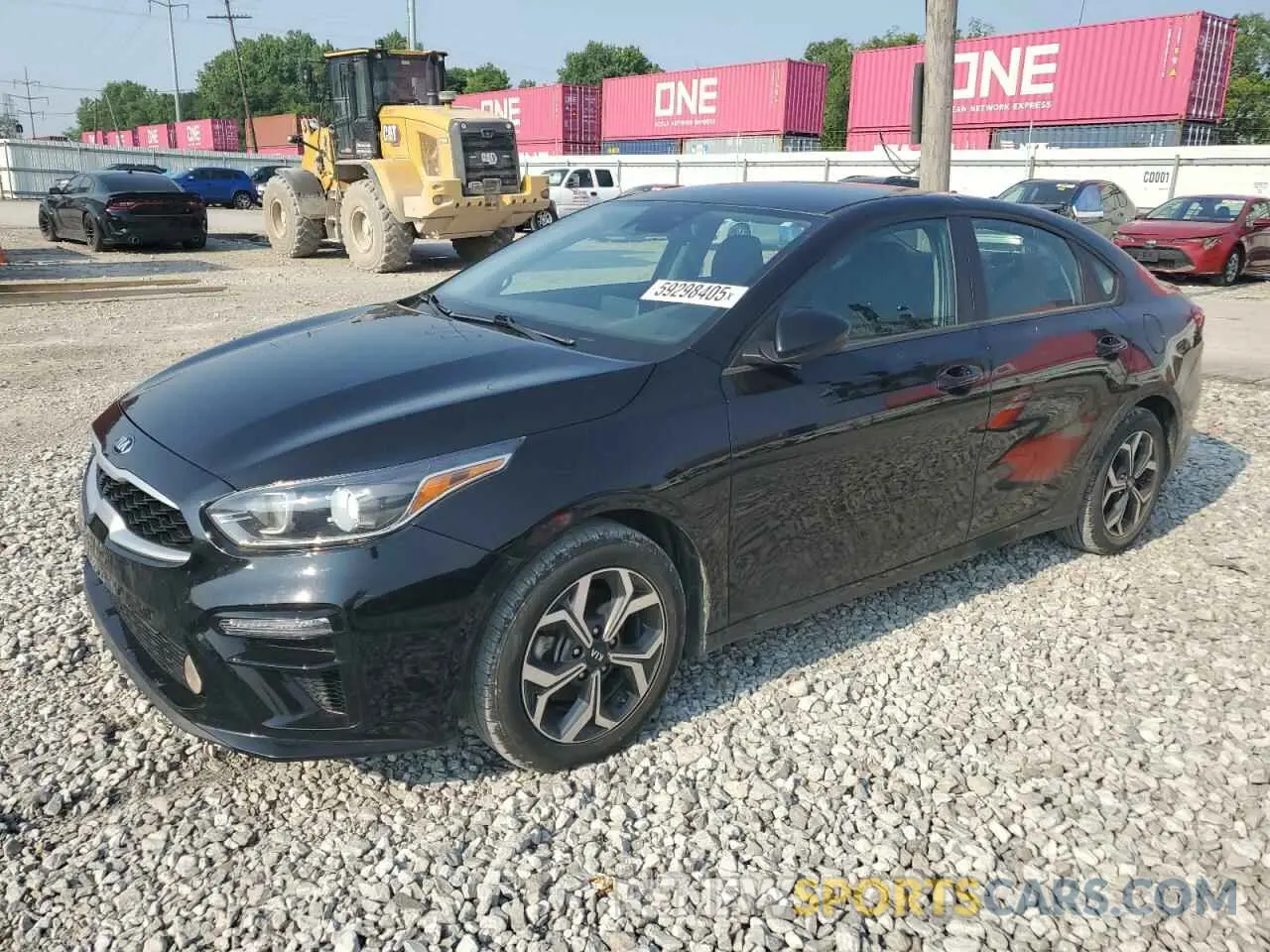 1 Photograph of a damaged car 3KPF24AD3ME314221 KIA FORTE 2021