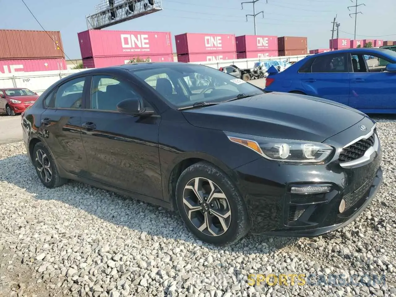 4 Photograph of a damaged car 3KPF24AD3ME314221 KIA FORTE 2021