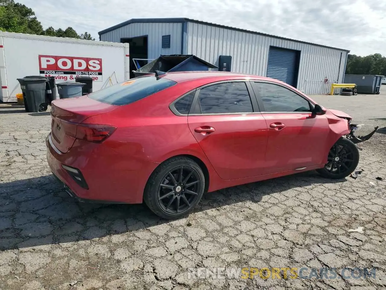 3 Photograph of a damaged car 3KPF24AD3ME316096 KIA FORTE 2021