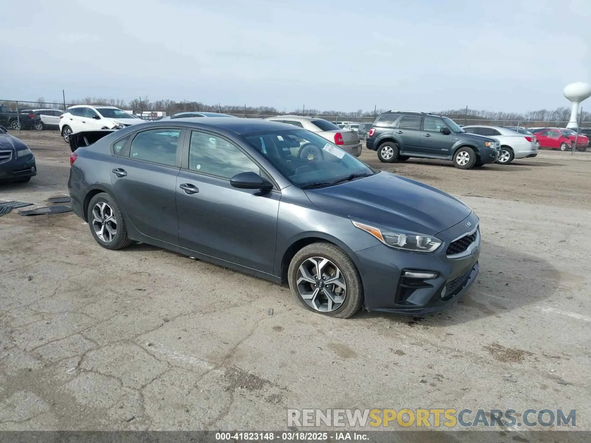 1 Photograph of a damaged car 3KPF24AD3ME329477 KIA FORTE 2021