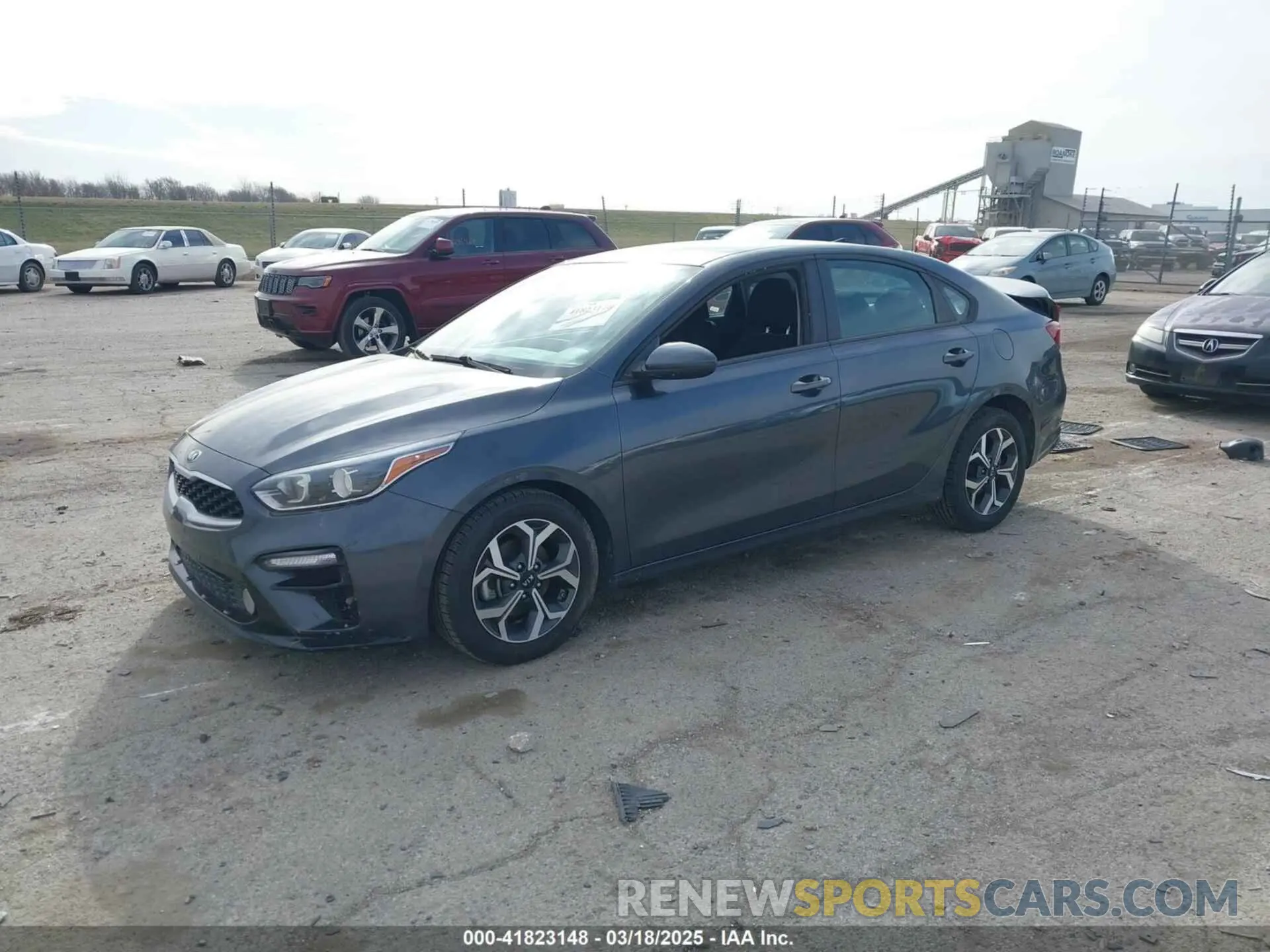 2 Photograph of a damaged car 3KPF24AD3ME329477 KIA FORTE 2021