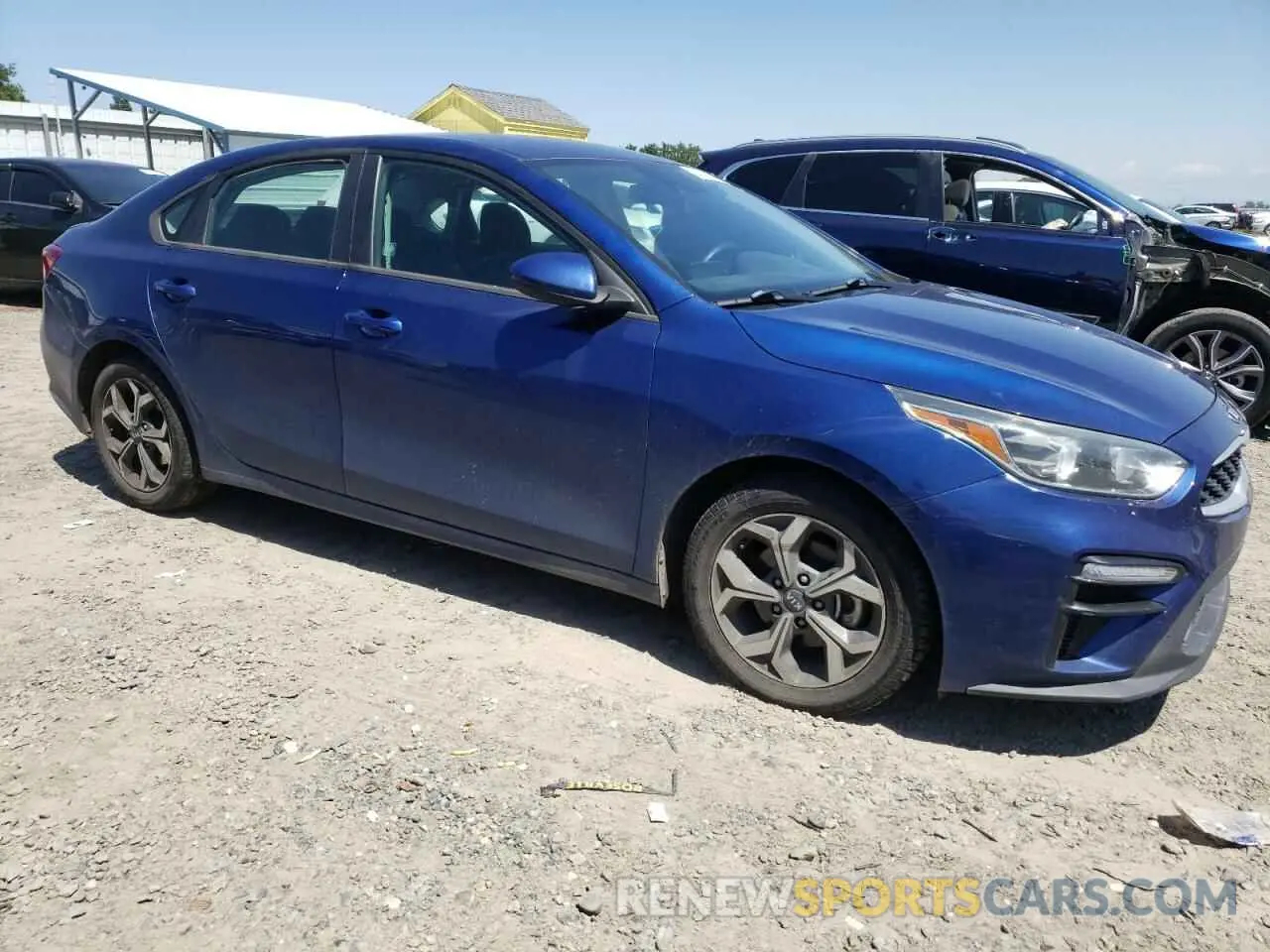 4 Photograph of a damaged car 3KPF24AD3ME331827 KIA FORTE 2021
