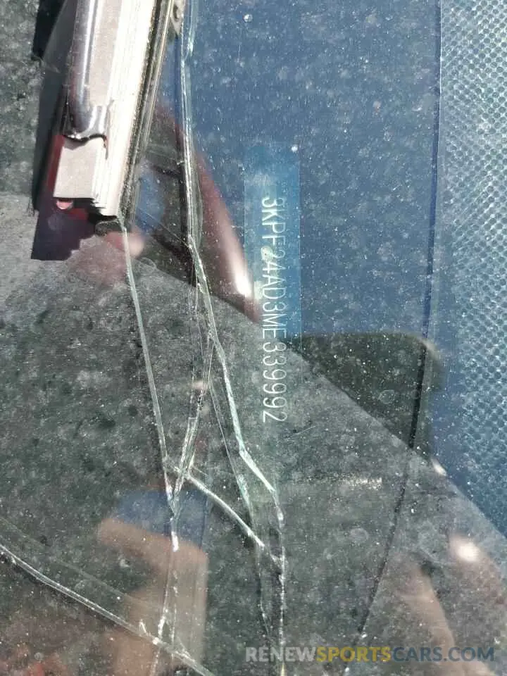 13 Photograph of a damaged car 3KPF24AD3ME339992 KIA FORTE 2021