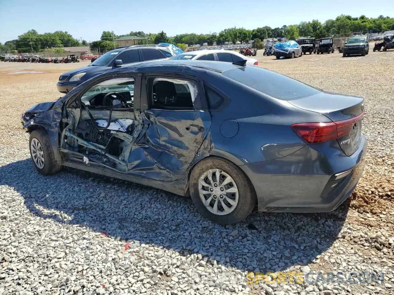 2 Photograph of a damaged car 3KPF24AD3ME339992 KIA FORTE 2021