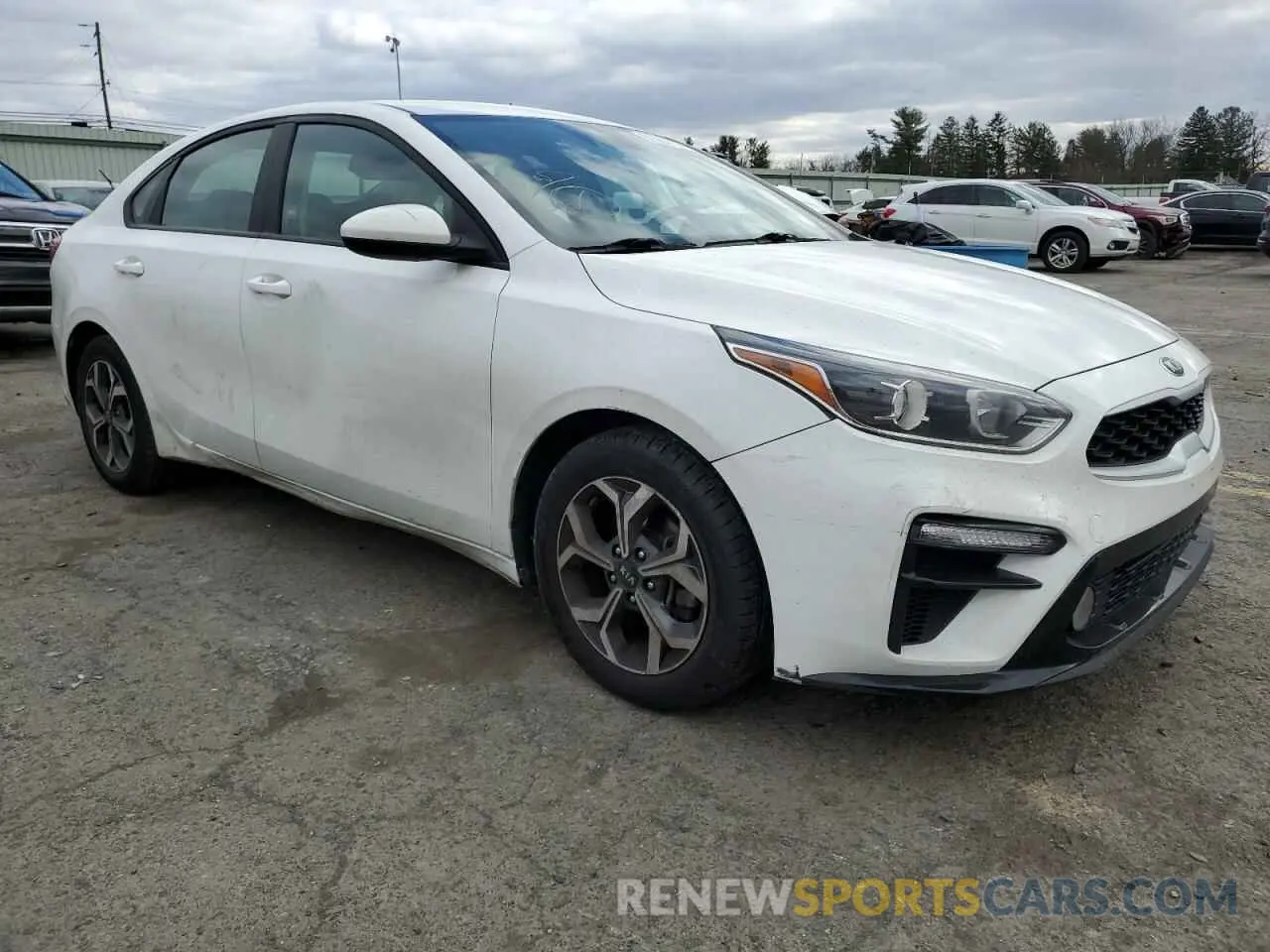 4 Photograph of a damaged car 3KPF24AD3ME341712 KIA FORTE 2021