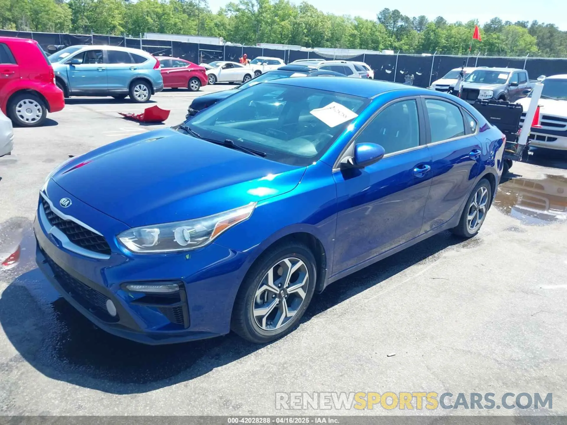2 Photograph of a damaged car 3KPF24AD3ME347767 KIA FORTE 2021