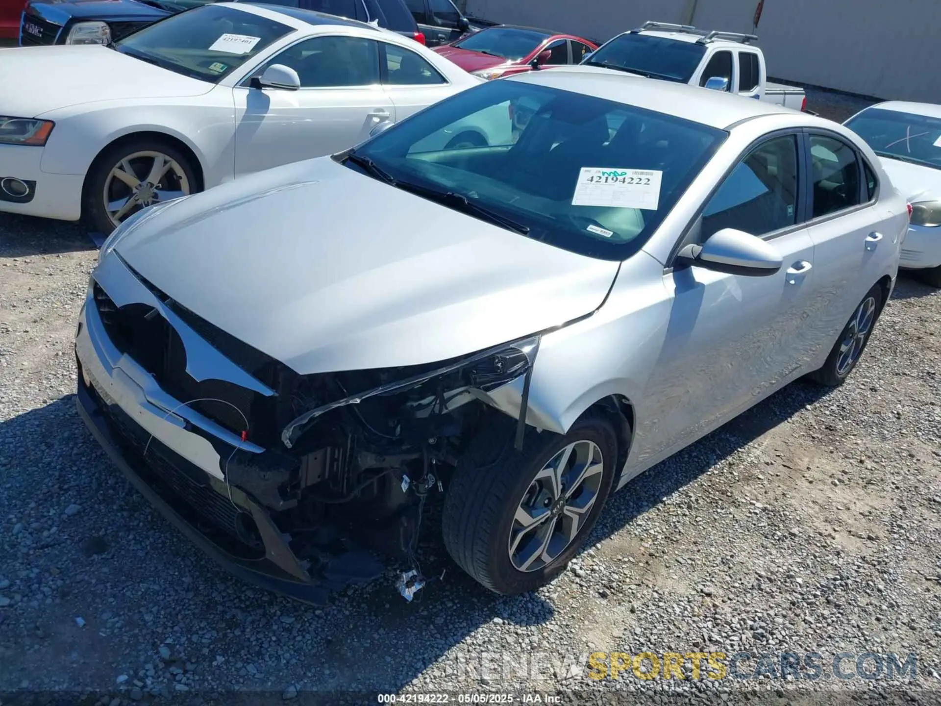 2 Photograph of a damaged car 3KPF24AD3ME353116 KIA FORTE 2021