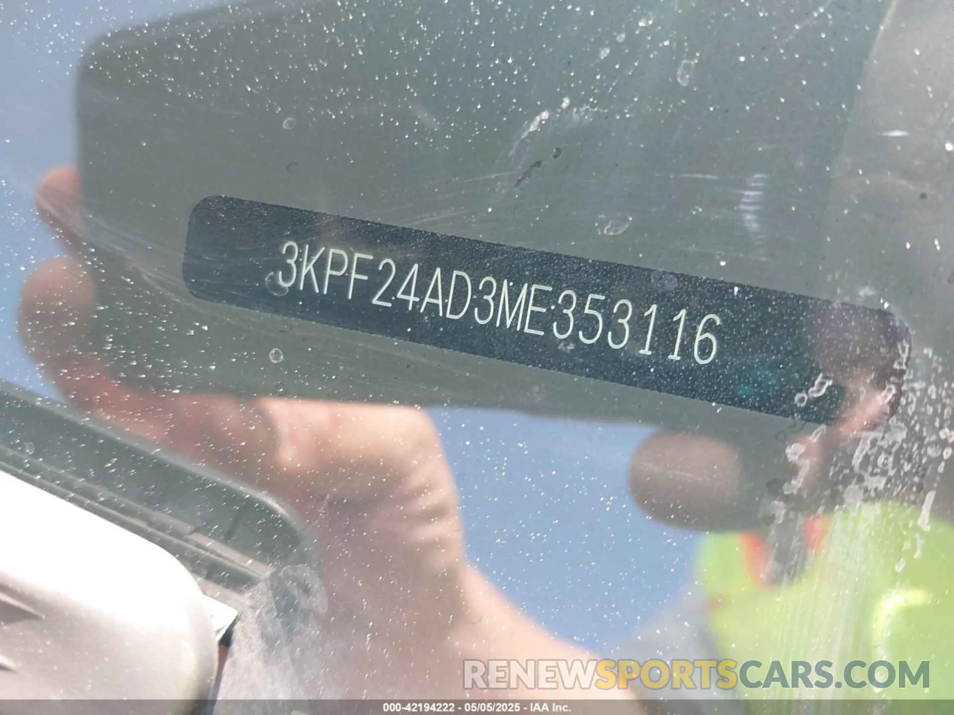 9 Photograph of a damaged car 3KPF24AD3ME353116 KIA FORTE 2021