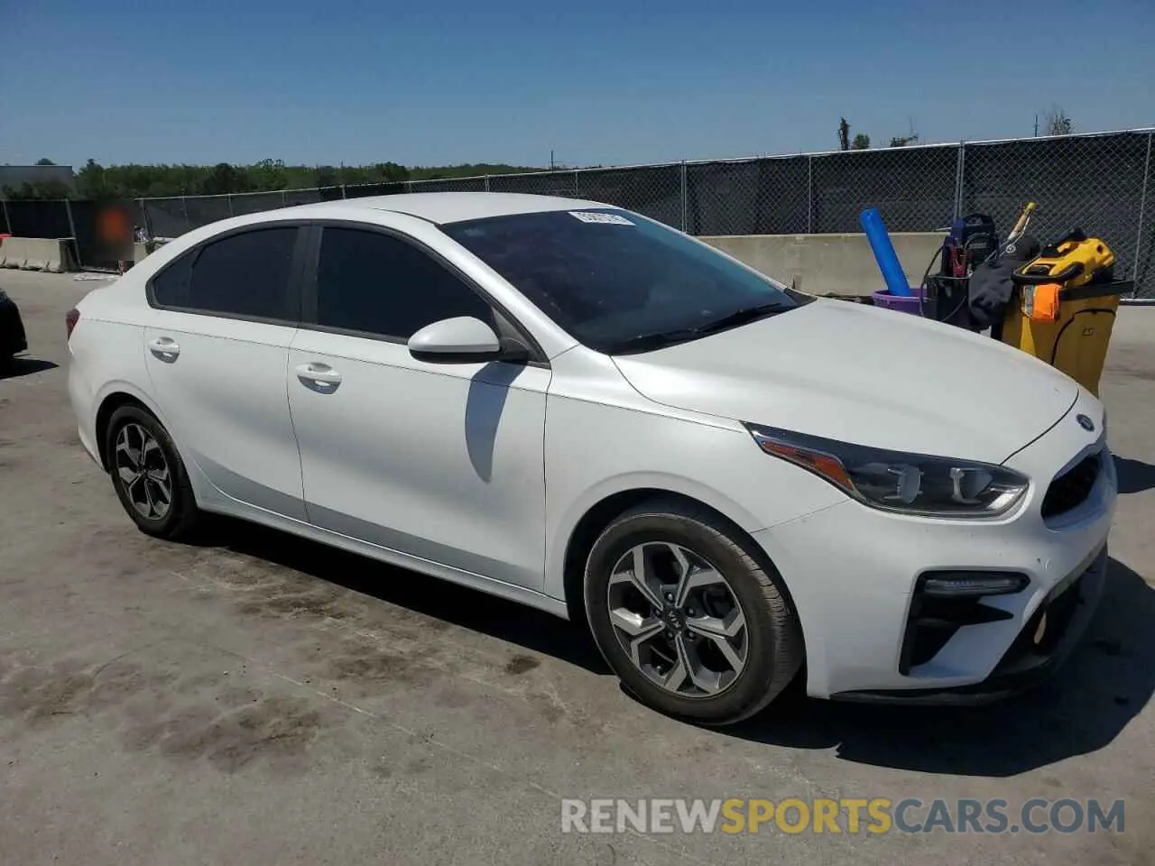 4 Photograph of a damaged car 3KPF24AD3ME358977 KIA FORTE 2021