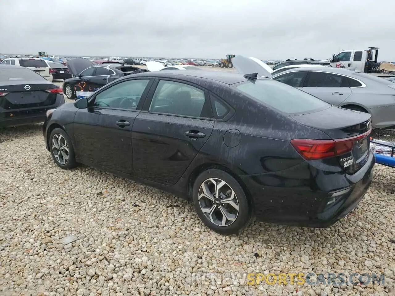 2 Photograph of a damaged car 3KPF24AD3ME362141 KIA FORTE 2021