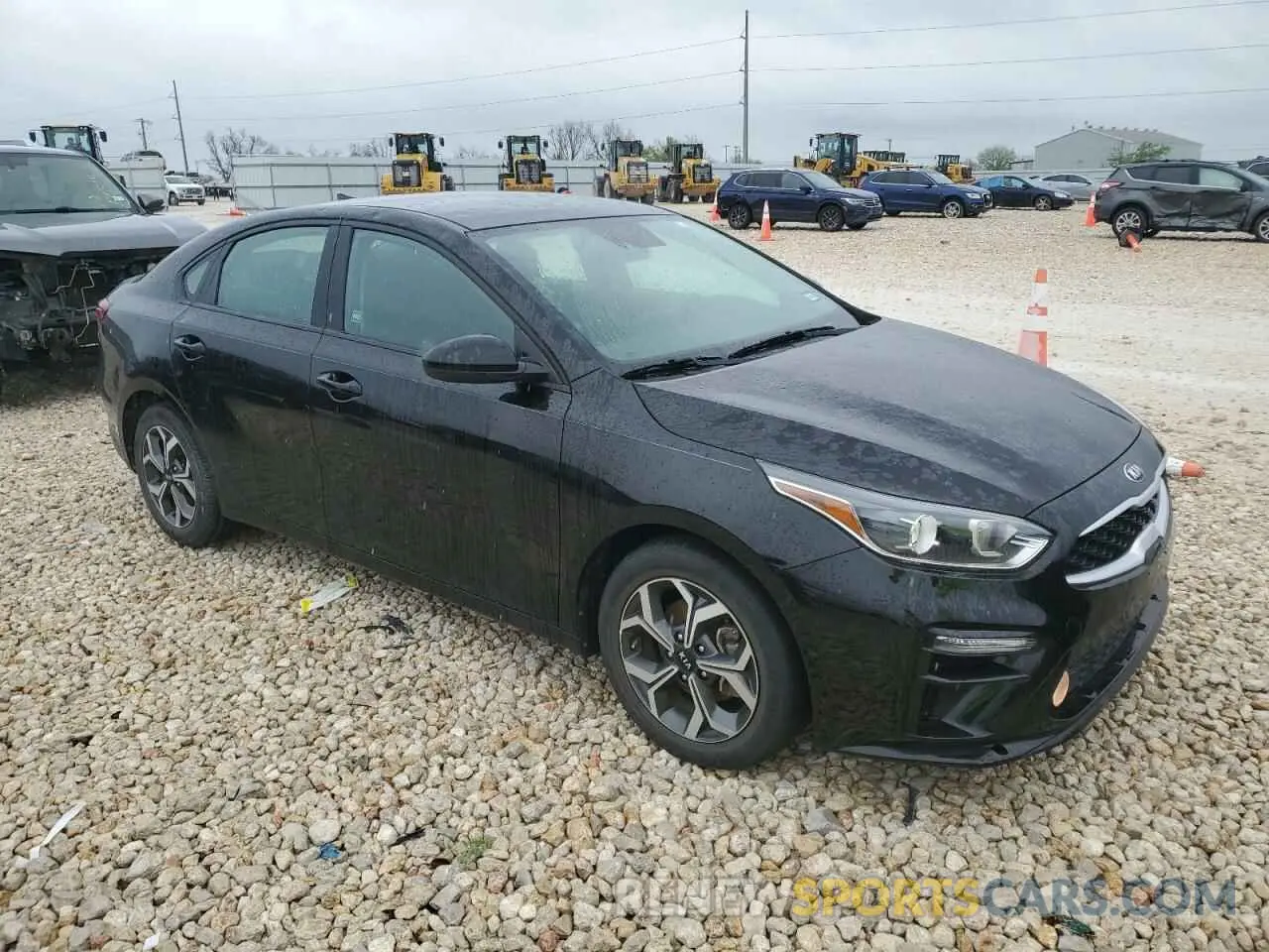 4 Photograph of a damaged car 3KPF24AD3ME362141 KIA FORTE 2021
