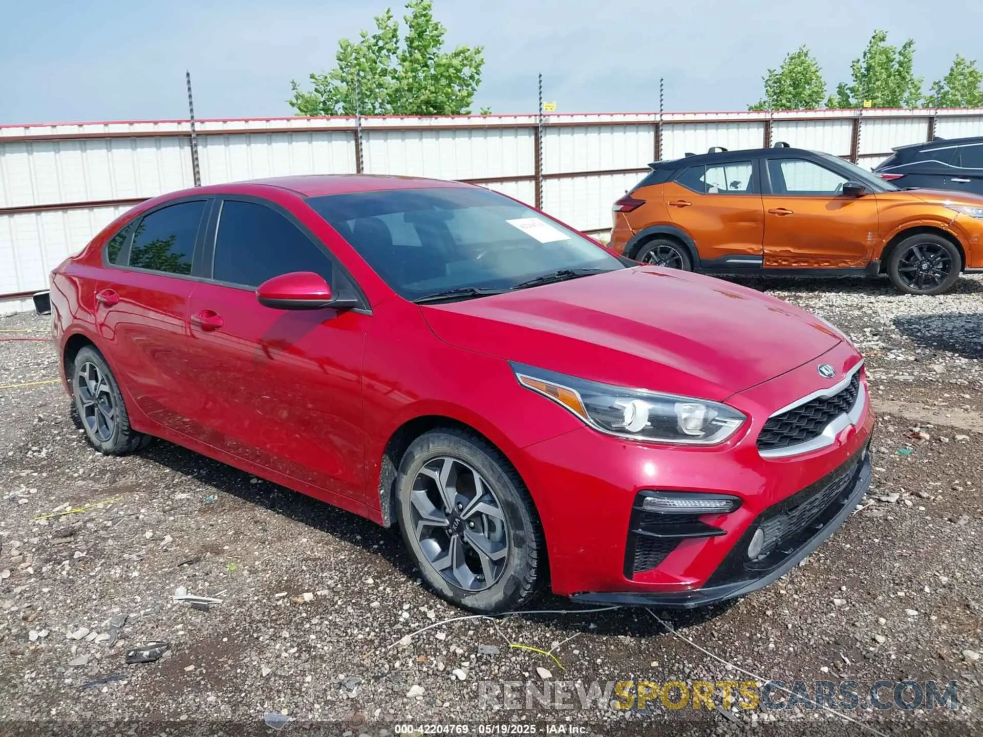 1 Photograph of a damaged car 3KPF24AD3ME363838 KIA FORTE 2021