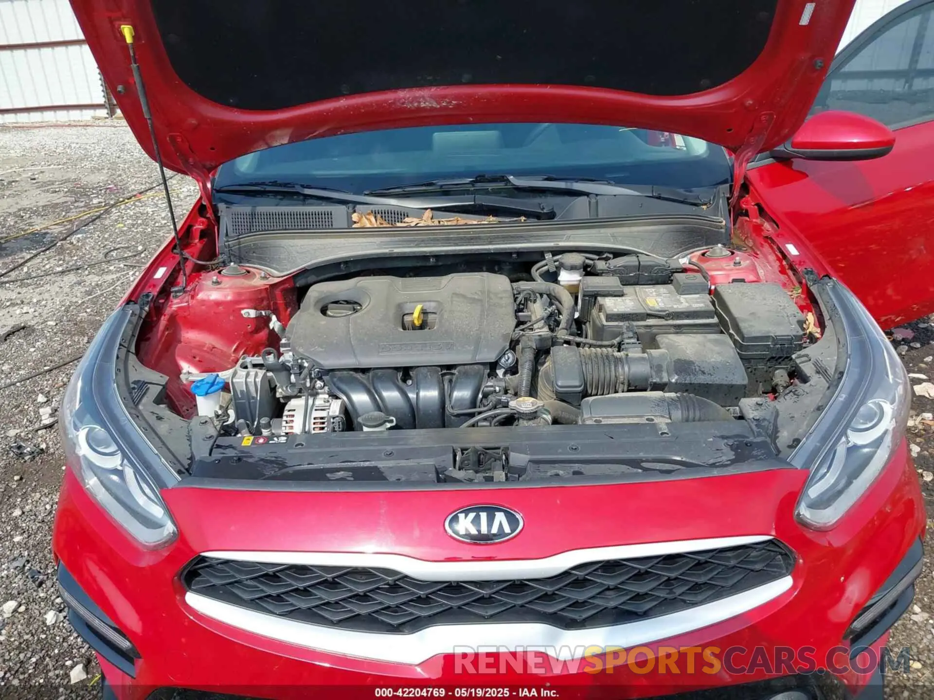 10 Photograph of a damaged car 3KPF24AD3ME363838 KIA FORTE 2021