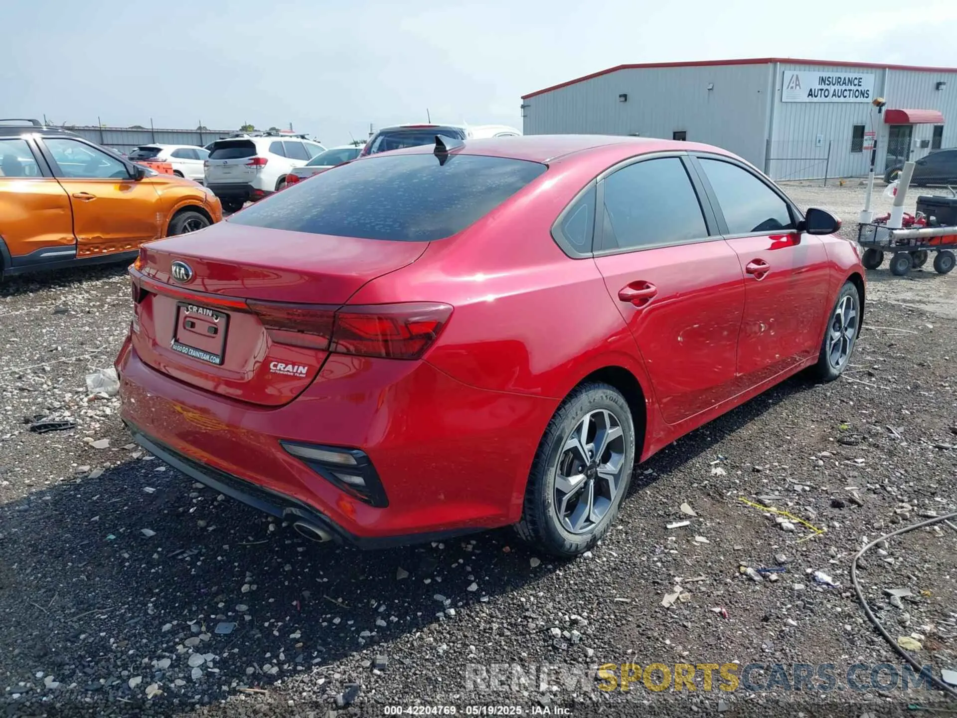 4 Photograph of a damaged car 3KPF24AD3ME363838 KIA FORTE 2021