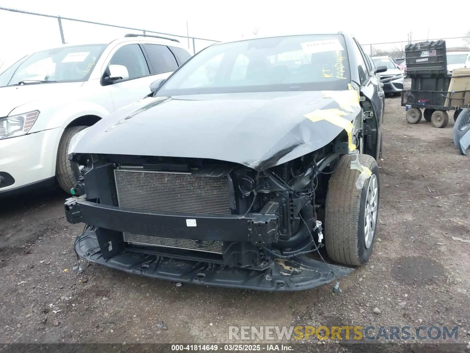 6 Photograph of a damaged car 3KPF24AD3ME369090 KIA FORTE 2021