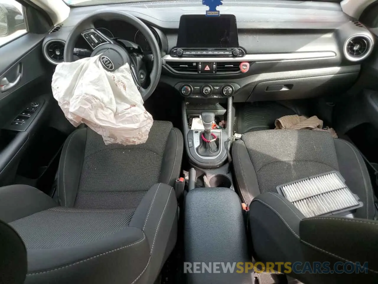 8 Photograph of a damaged car 3KPF24AD3ME369493 KIA FORTE 2021