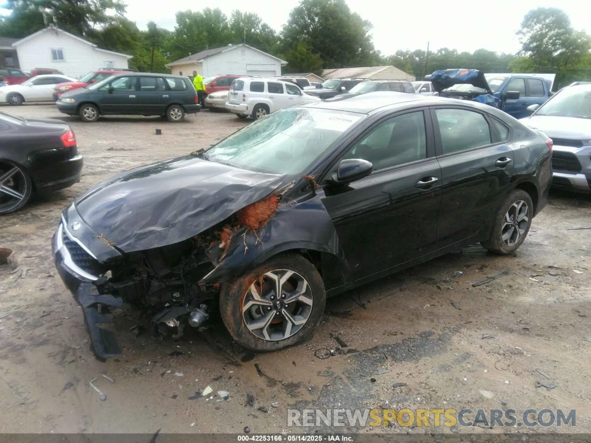 2 Photograph of a damaged car 3KPF24AD3ME370093 KIA FORTE 2021