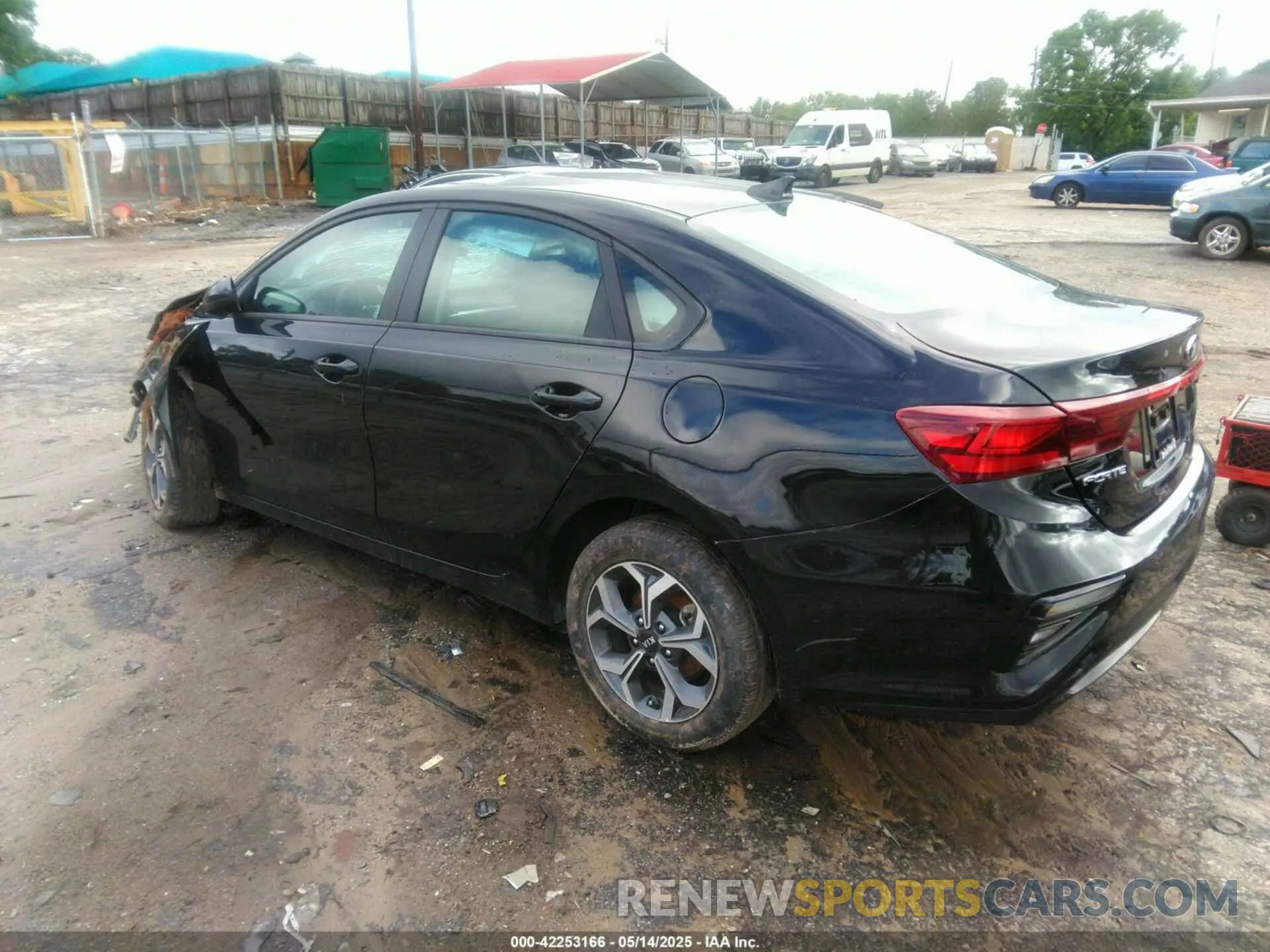 3 Photograph of a damaged car 3KPF24AD3ME370093 KIA FORTE 2021