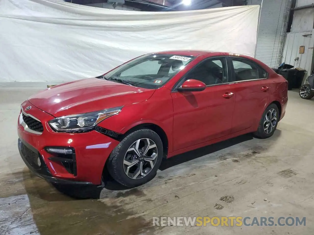 1 Photograph of a damaged car 3KPF24AD3ME383779 KIA FORTE 2021