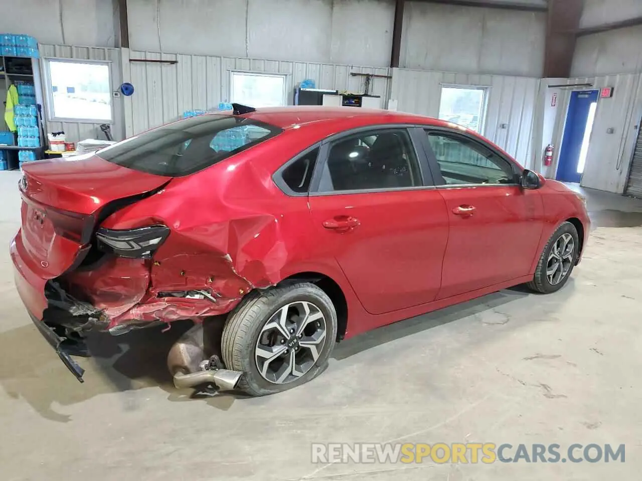 3 Photograph of a damaged car 3KPF24AD3ME383779 KIA FORTE 2021