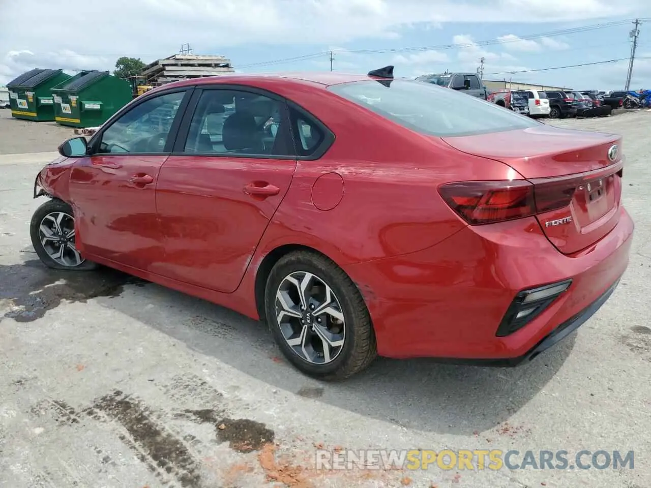 2 Photograph of a damaged car 3KPF24AD3ME387119 KIA FORTE 2021