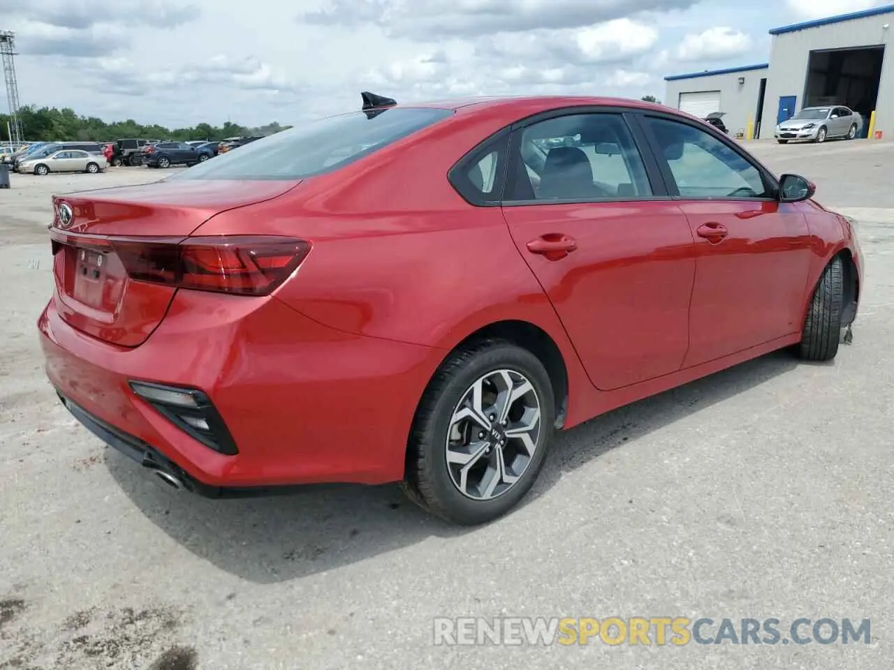 3 Photograph of a damaged car 3KPF24AD3ME387119 KIA FORTE 2021