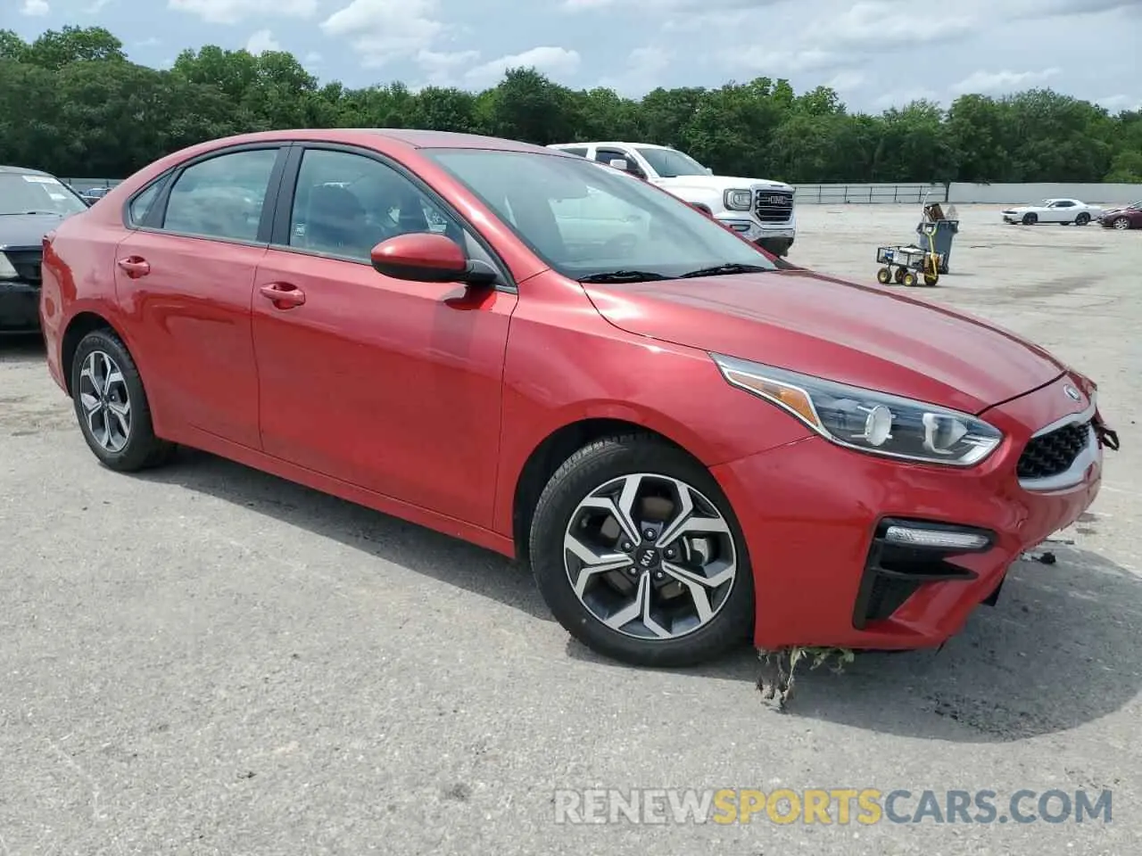 4 Photograph of a damaged car 3KPF24AD3ME387119 KIA FORTE 2021