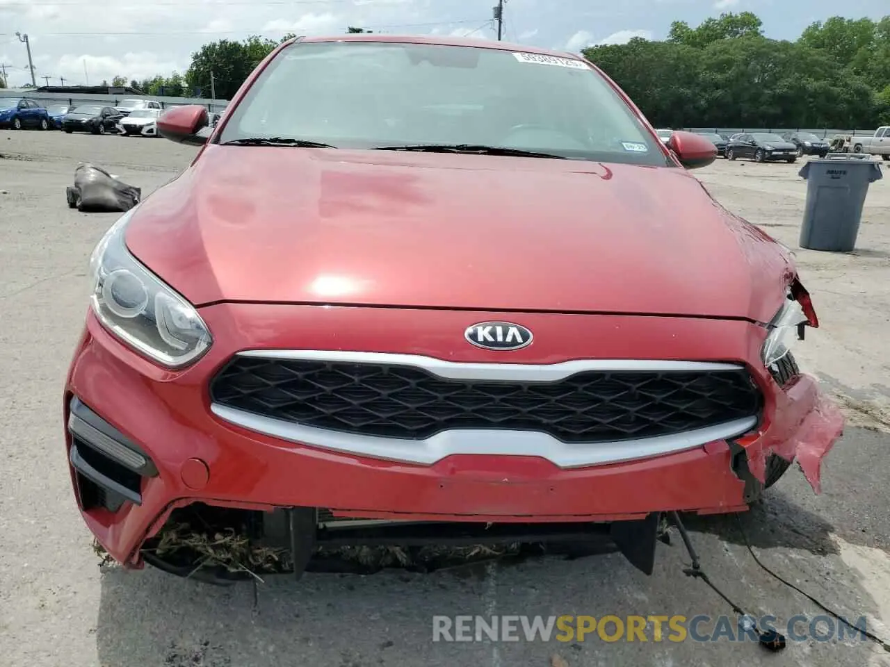 5 Photograph of a damaged car 3KPF24AD3ME387119 KIA FORTE 2021