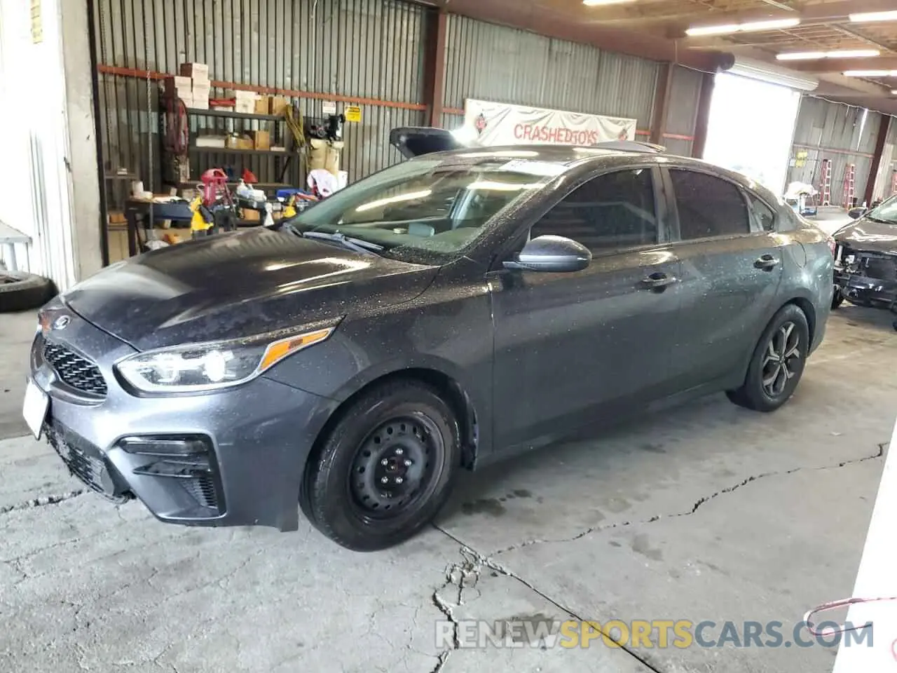 1 Photograph of a damaged car 3KPF24AD3ME407868 KIA FORTE 2021