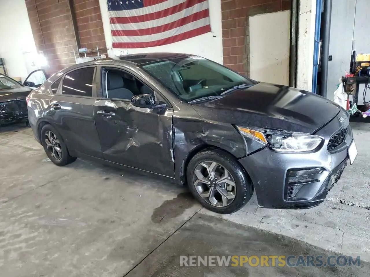 4 Photograph of a damaged car 3KPF24AD3ME407868 KIA FORTE 2021