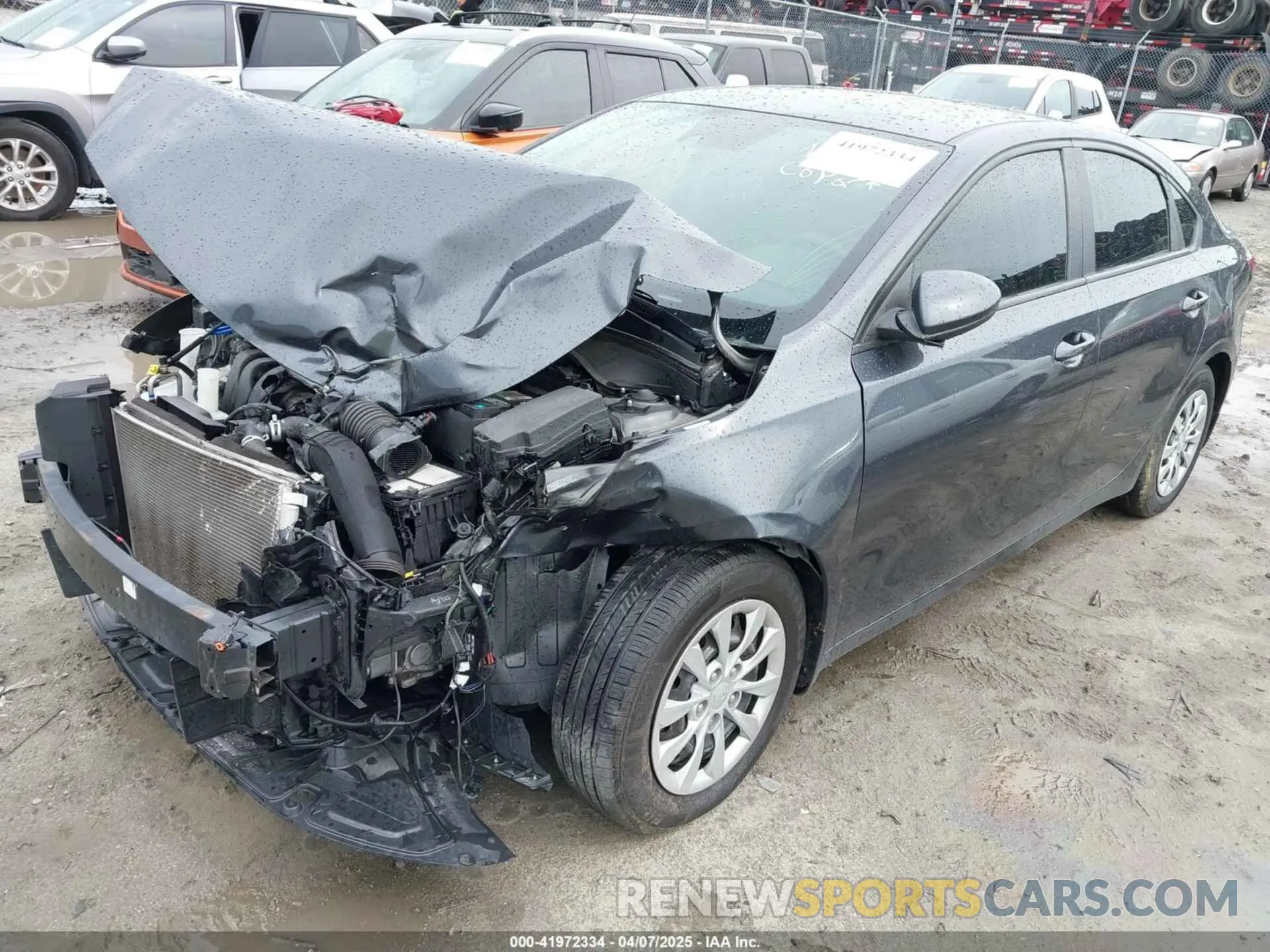 2 Photograph of a damaged car 3KPF24AD4ME266471 KIA FORTE 2021