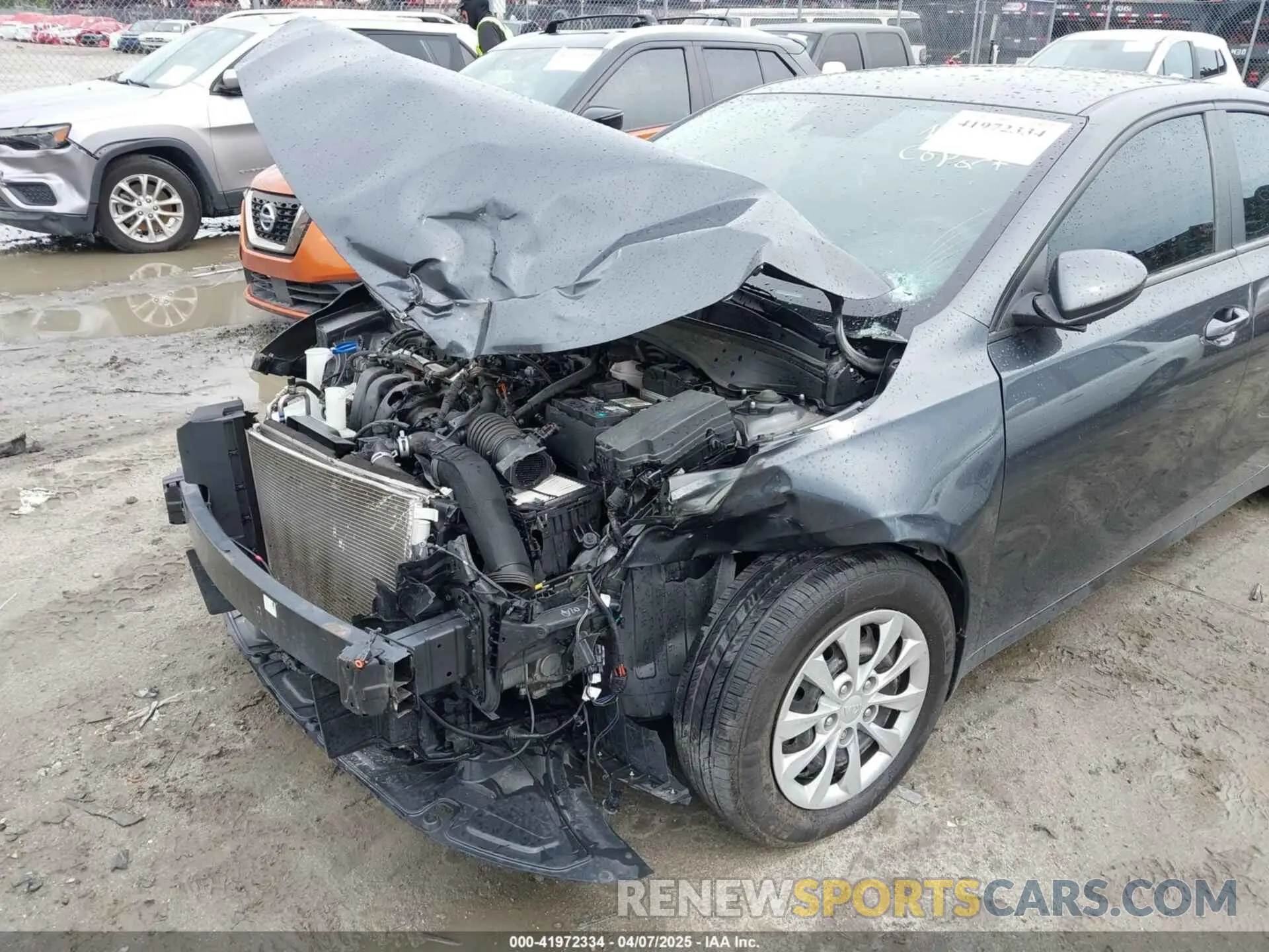 6 Photograph of a damaged car 3KPF24AD4ME266471 KIA FORTE 2021