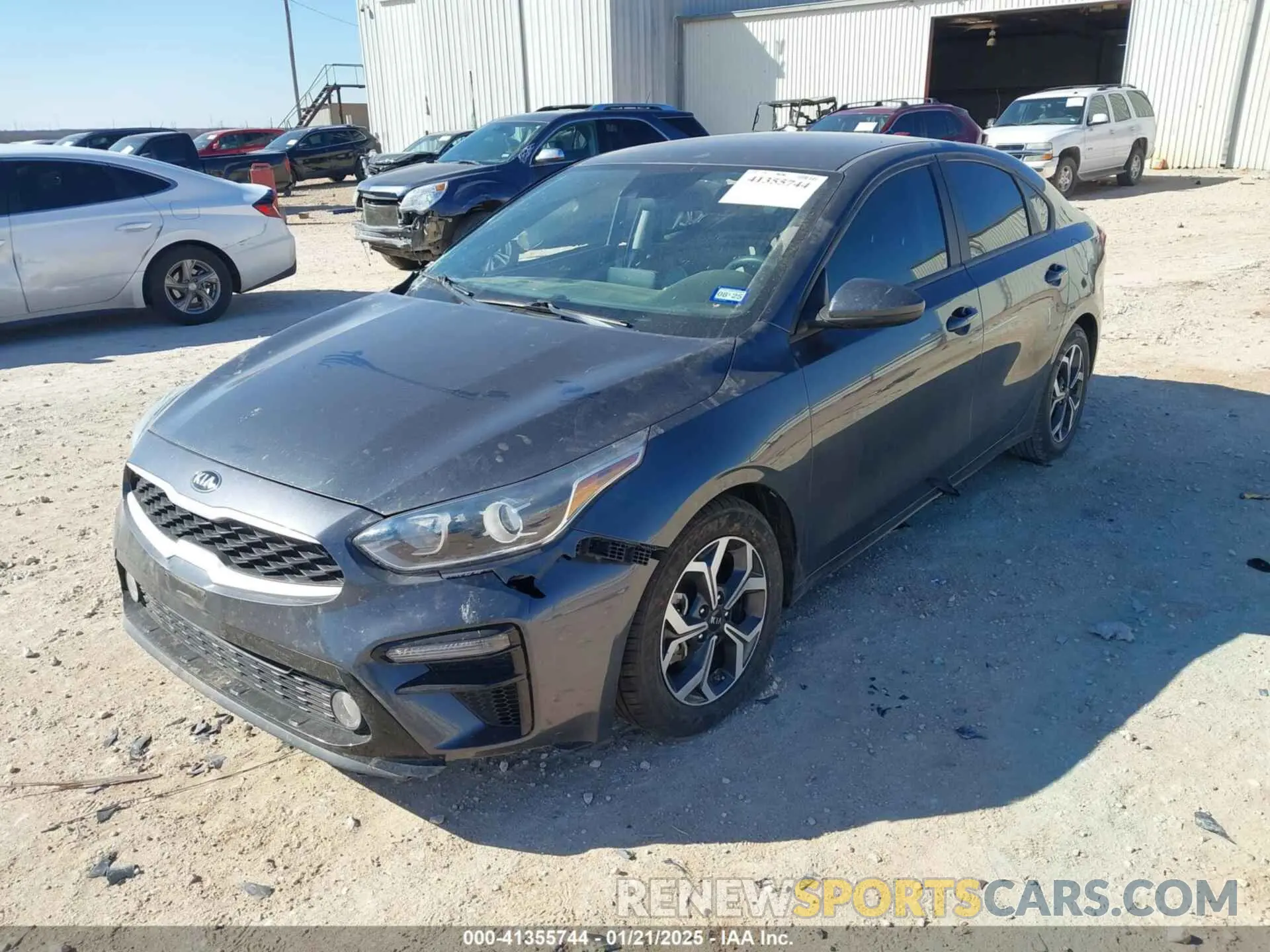 2 Photograph of a damaged car 3KPF24AD4ME270875 KIA FORTE 2021
