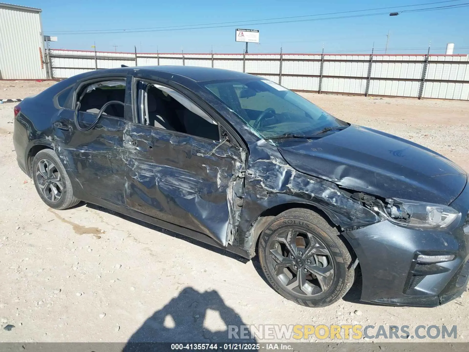 6 Photograph of a damaged car 3KPF24AD4ME270875 KIA FORTE 2021