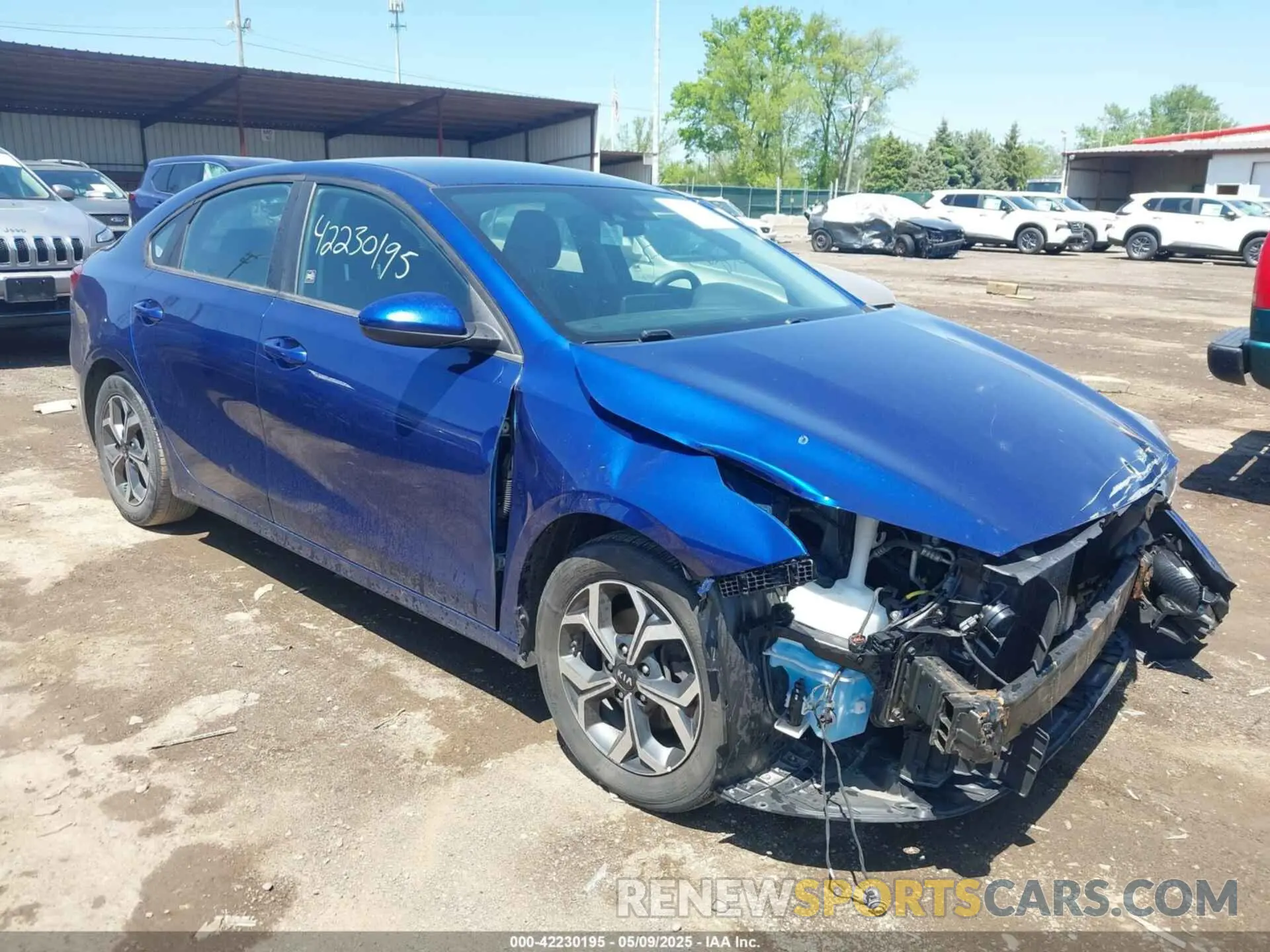 1 Photograph of a damaged car 3KPF24AD4ME277261 KIA FORTE 2021