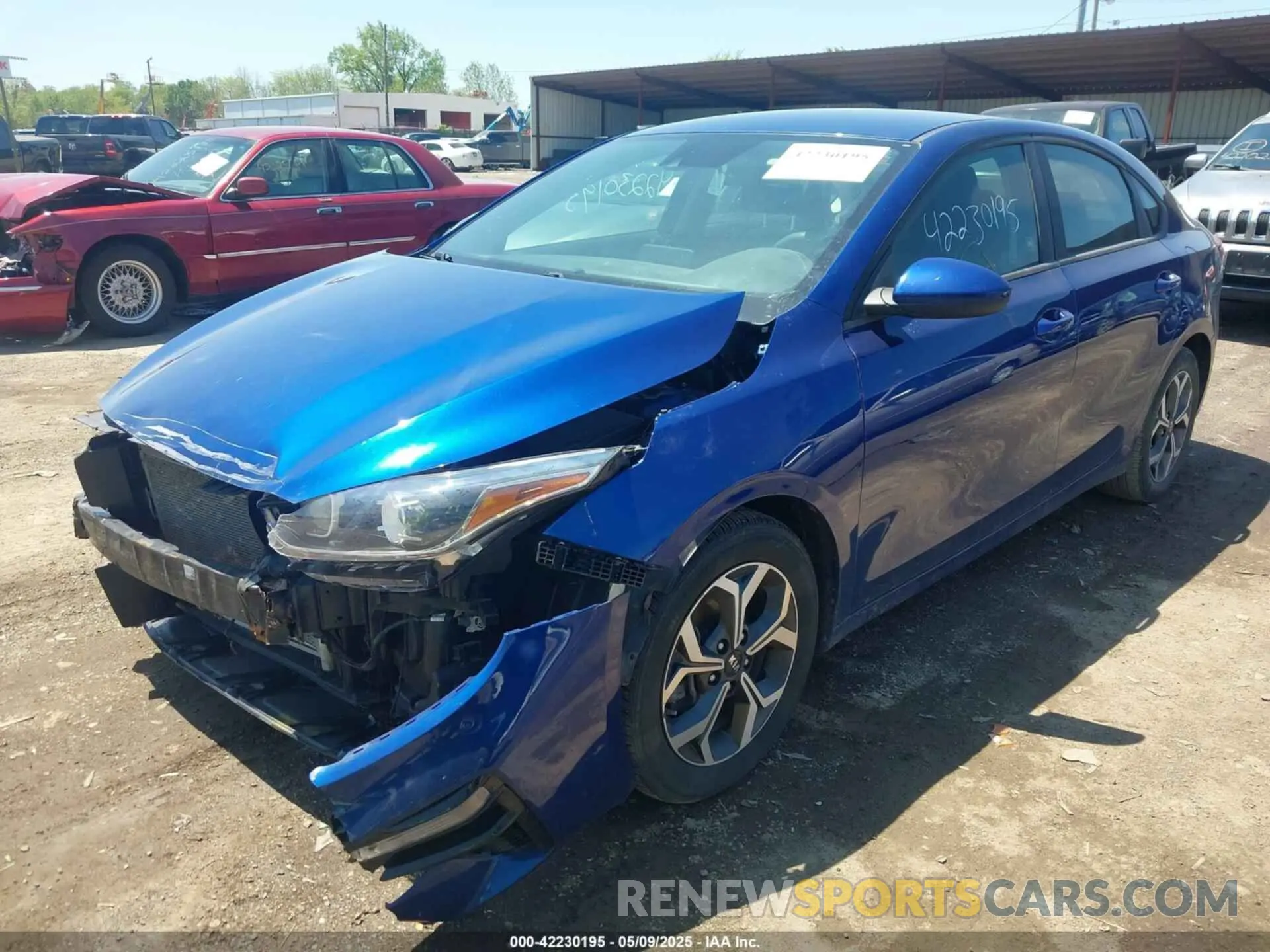 2 Photograph of a damaged car 3KPF24AD4ME277261 KIA FORTE 2021