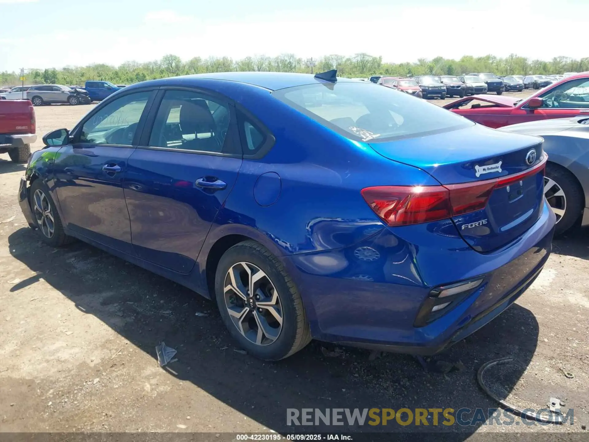 3 Photograph of a damaged car 3KPF24AD4ME277261 KIA FORTE 2021