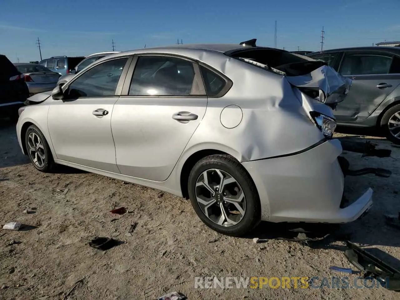 2 Photograph of a damaged car 3KPF24AD4ME282489 KIA FORTE 2021