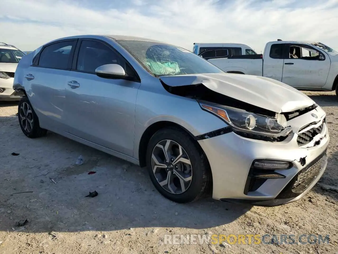 4 Photograph of a damaged car 3KPF24AD4ME282489 KIA FORTE 2021