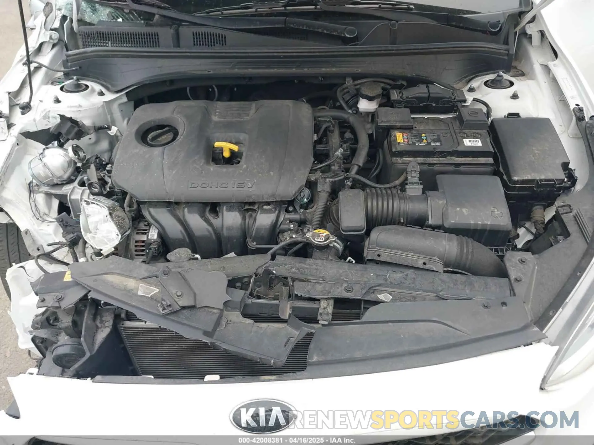 10 Photograph of a damaged car 3KPF24AD4ME286235 KIA FORTE 2021