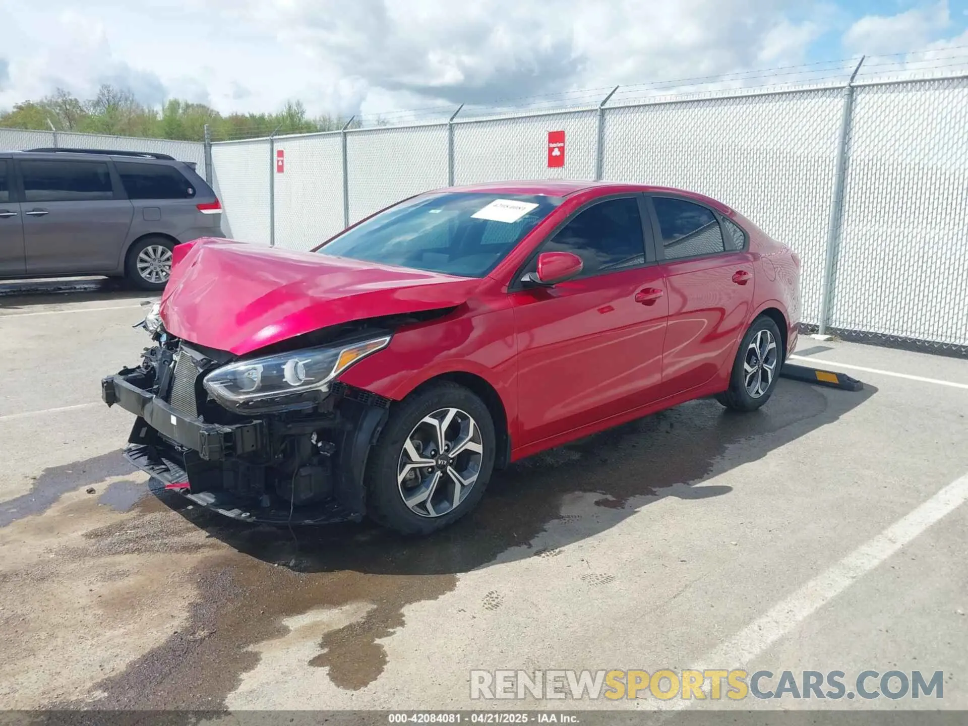 2 Photograph of a damaged car 3KPF24AD4ME288907 KIA FORTE 2021