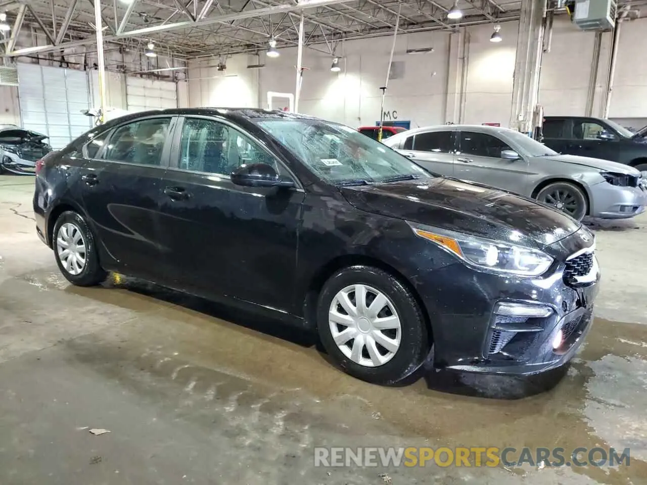 4 Photograph of a damaged car 3KPF24AD4ME304958 KIA FORTE 2021