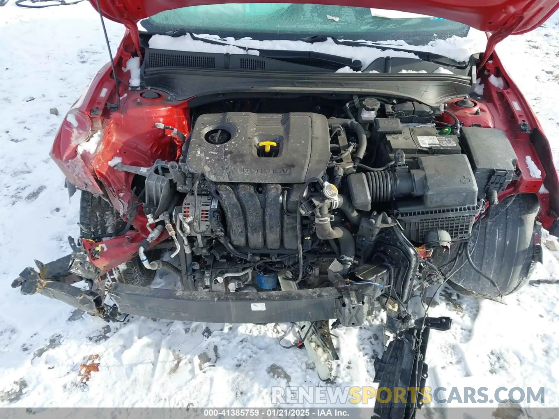 10 Photograph of a damaged car 3KPF24AD4ME306922 KIA FORTE 2021
