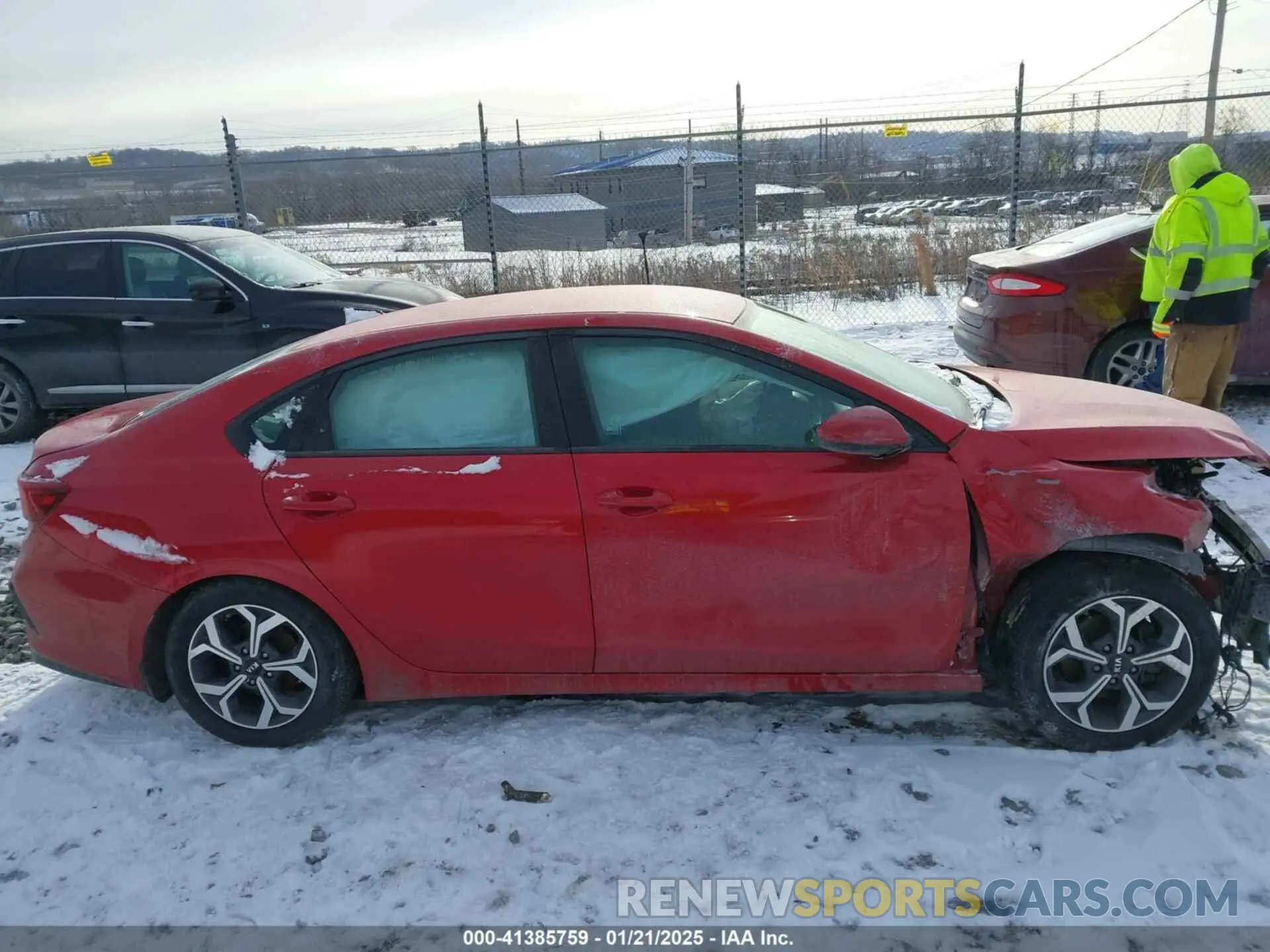 13 Photograph of a damaged car 3KPF24AD4ME306922 KIA FORTE 2021