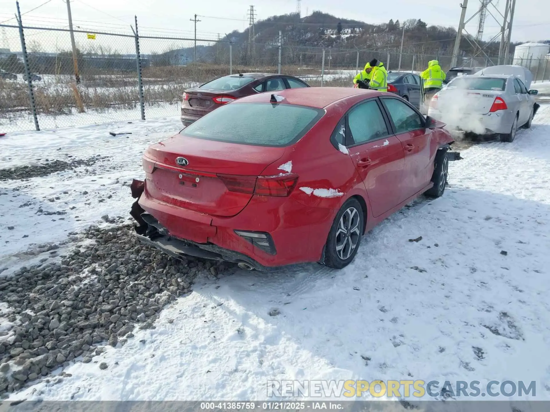 4 Photograph of a damaged car 3KPF24AD4ME306922 KIA FORTE 2021