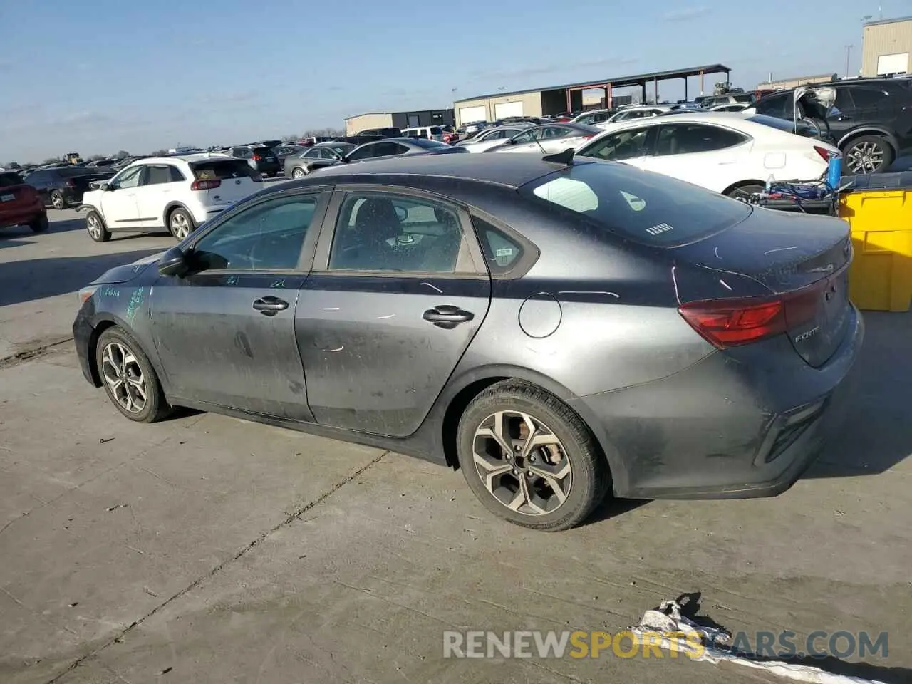 2 Photograph of a damaged car 3KPF24AD4ME307259 KIA FORTE 2021