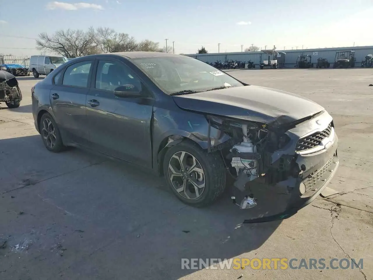 4 Photograph of a damaged car 3KPF24AD4ME307259 KIA FORTE 2021