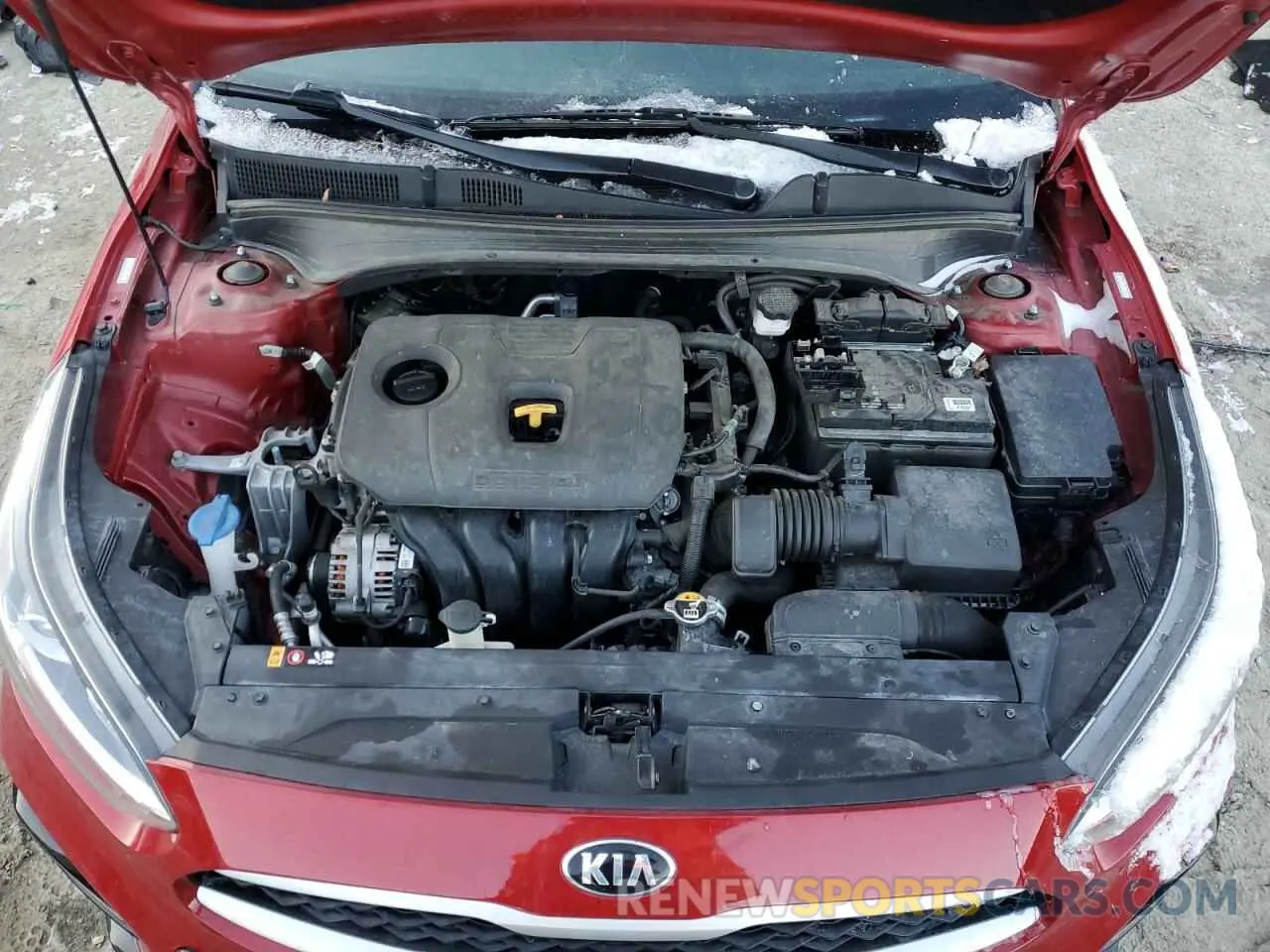 11 Photograph of a damaged car 3KPF24AD4ME307293 KIA FORTE 2021